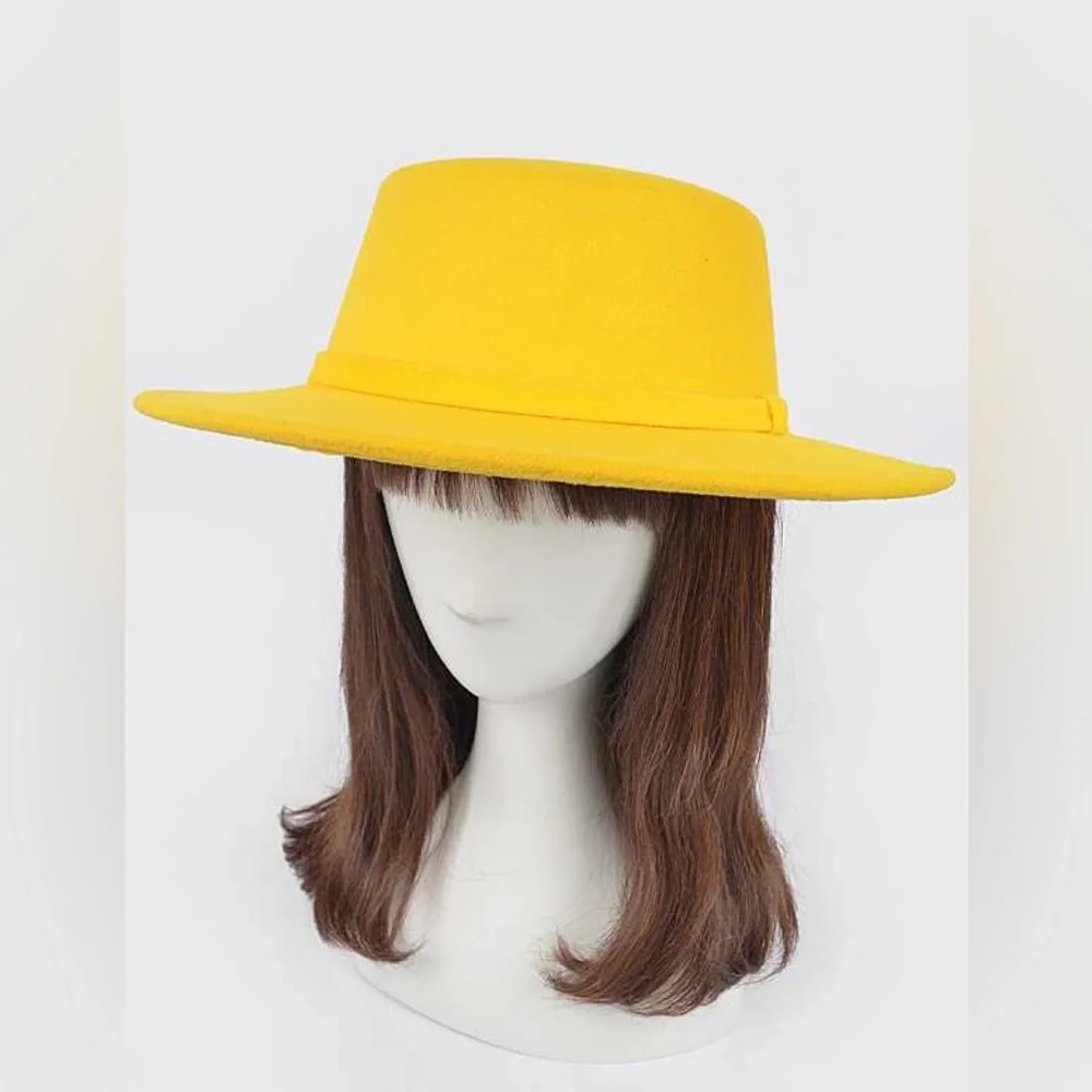 Western Cowboy Fedora Hat - Picture 4 of 9